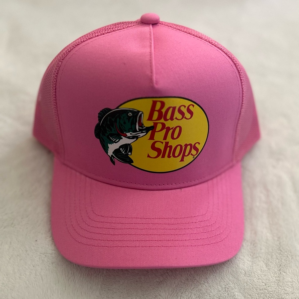 Pink Bass shop hat